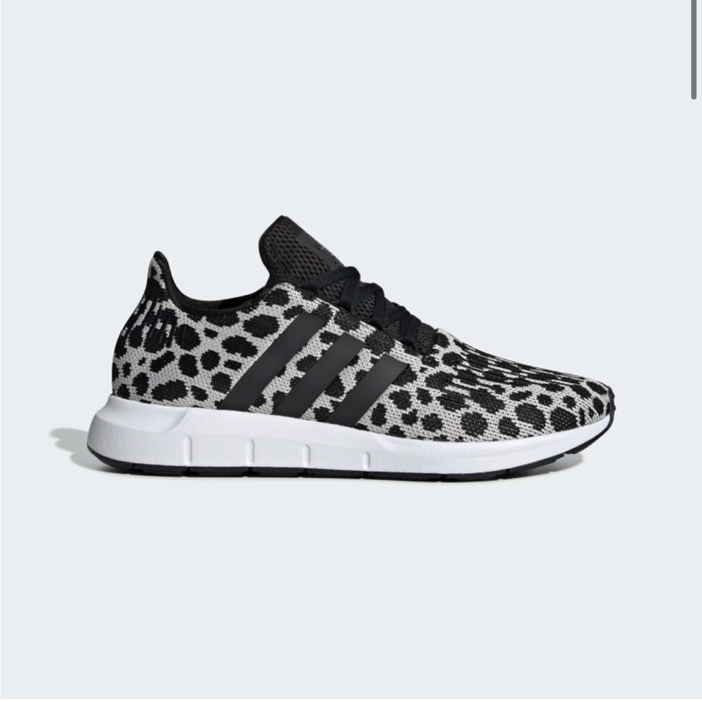 Adidas women’s swift run sneakers leopard